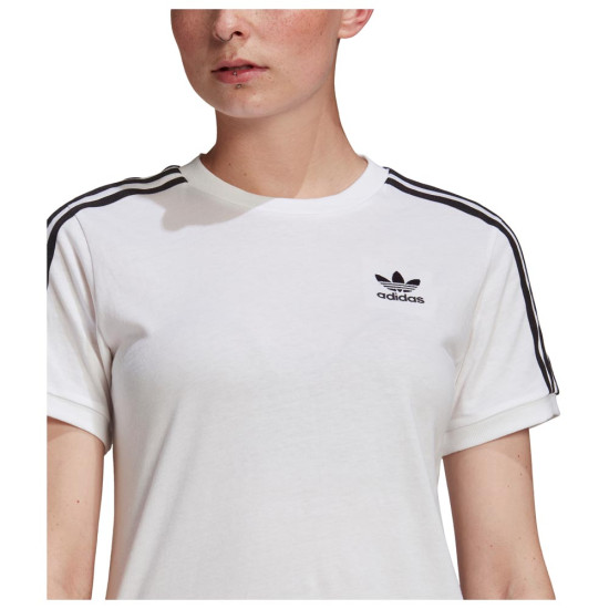 Adidas Γυναικεία κοντομάνικη μπλούζα Adicolor Classics 3-Stripes